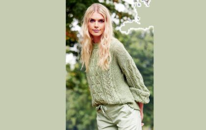 вязаный пуловер