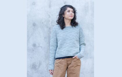 вязаный пуловер