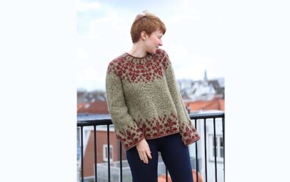 вязаный пуловер