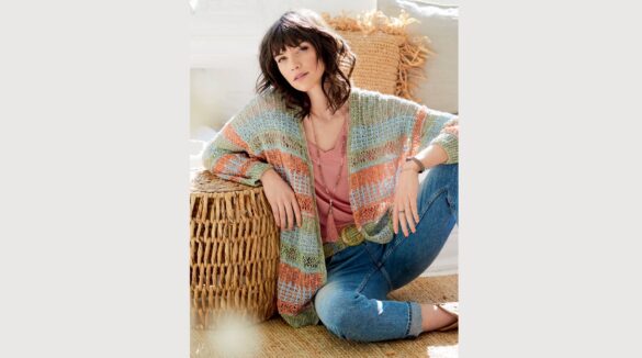 вязаный кардиган