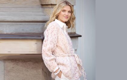 вязаный жакет