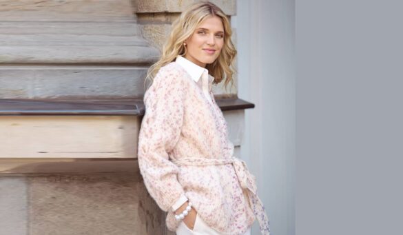 вязаный жакет