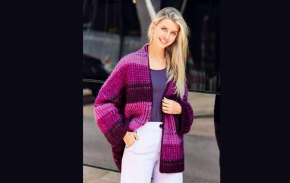 вязаный кардиган