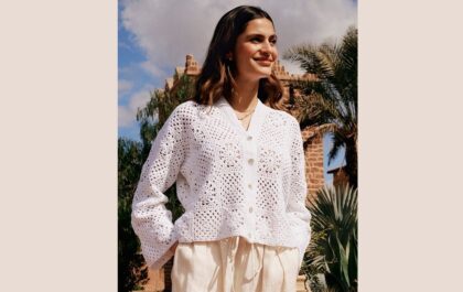 вязаный жакет