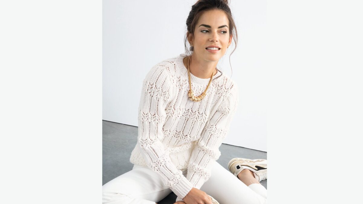 Пуловер  «Снежинка»