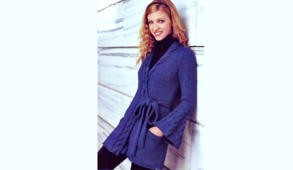 вязаный кардиган