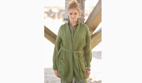 вязаный жакет