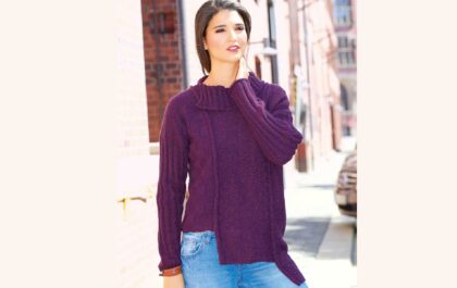 вязаный пуловер