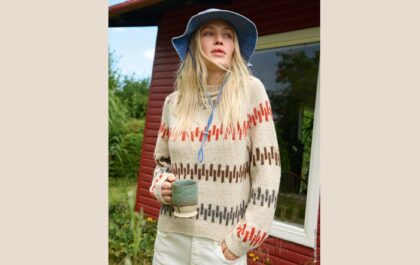 вязаный пуловер