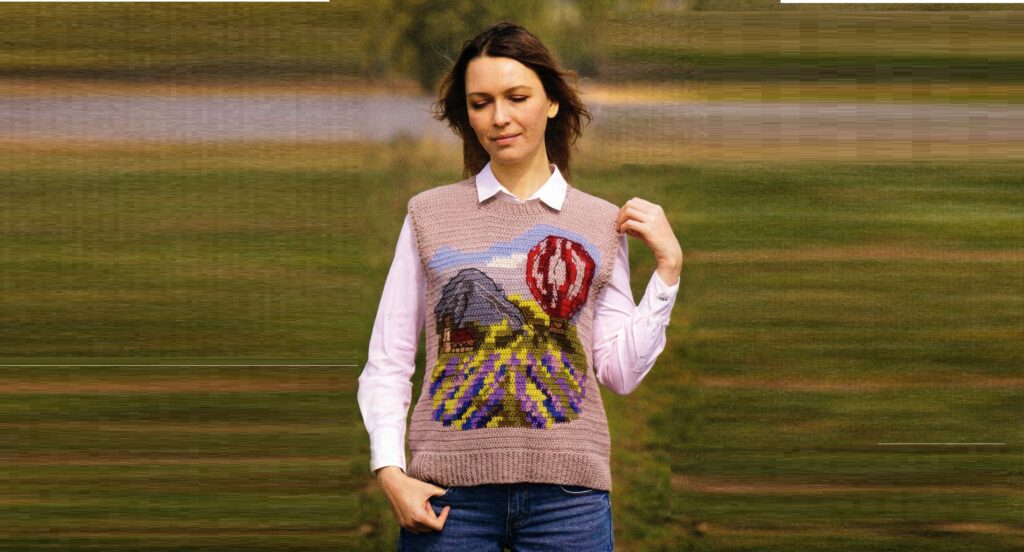 Жилет «На большом воздушном шаре»