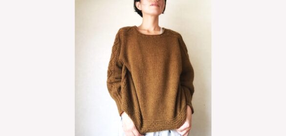 вязаный пуловер