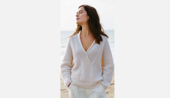 вязаный пуловер