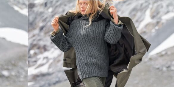 вязаный пуловер