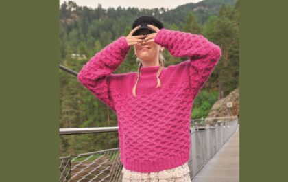 вязаный пуловер