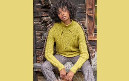 вязаный пуловер