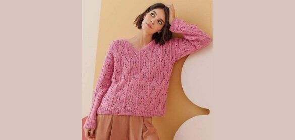 вязаный пуловер