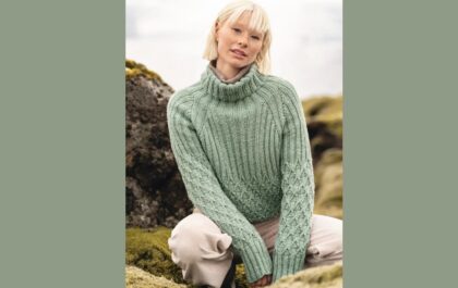 вязаный пуловер