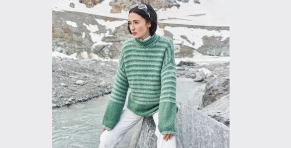 вязаный пуловер