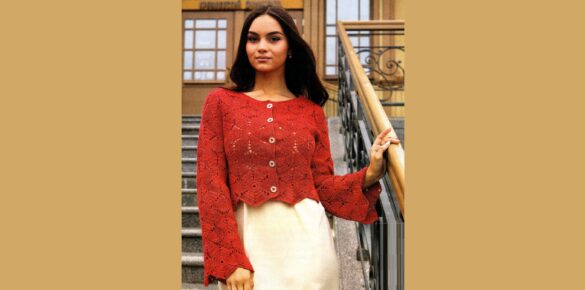 вязаный кардиган