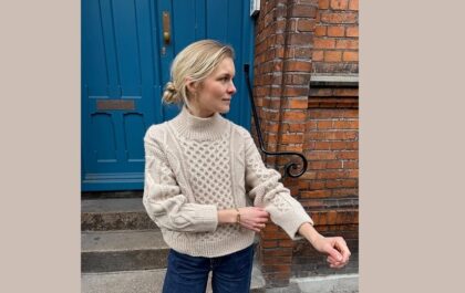 вязаный пуловер