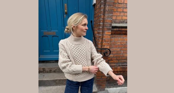 вязаный пуловер