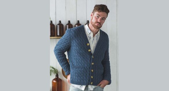 вязаный пуловер