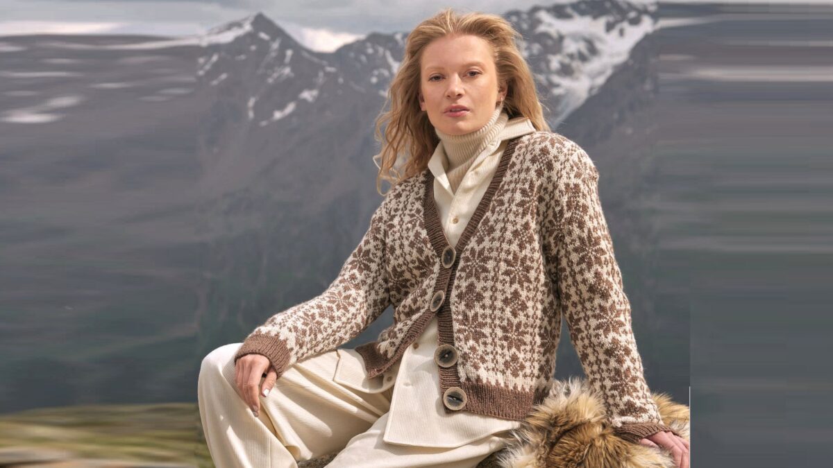 Жаккардовый кардиган ВОSTON