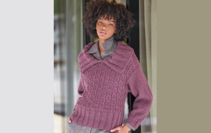 вязаный пуловер