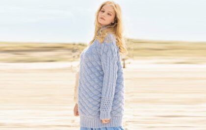 вязаный пуловер