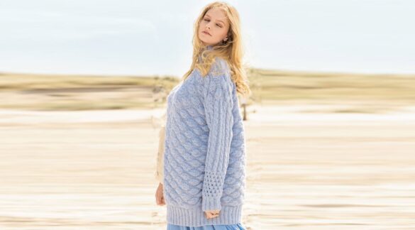 вязаный пуловер