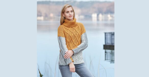 вязаный пуловер