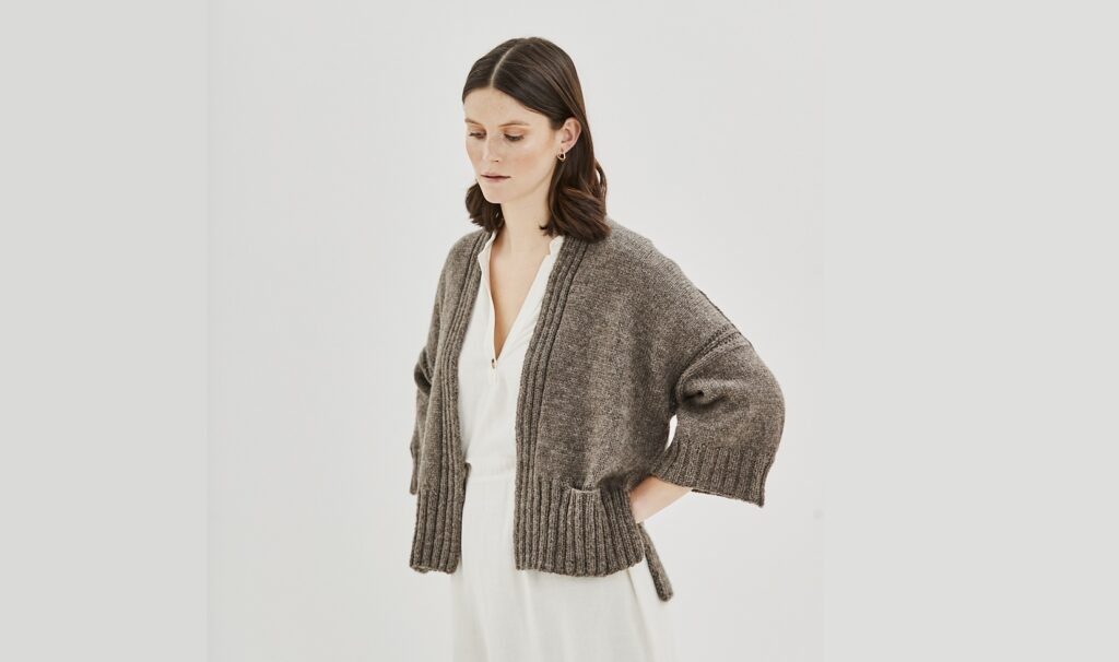 Вязаный жакет Fettle