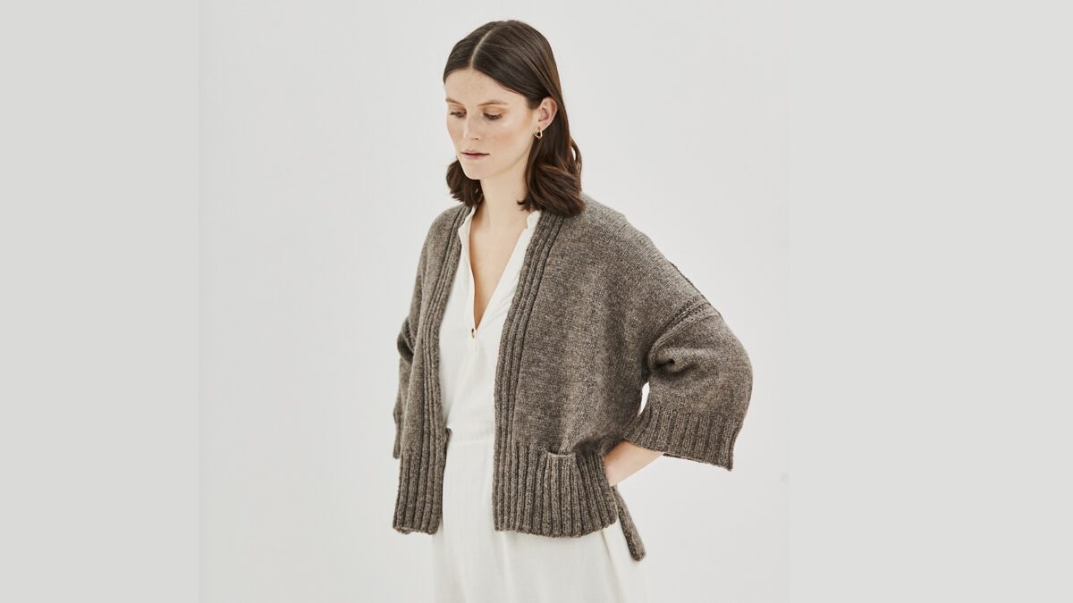 Вязаный жакет Fettle