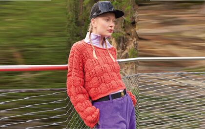 вязаный пуловер