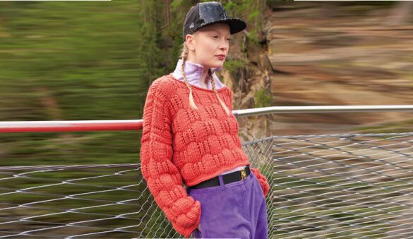 вязаный пуловер