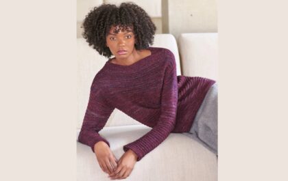 вязаный пуловер