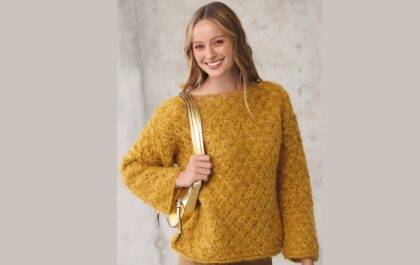 вязаный пуловер