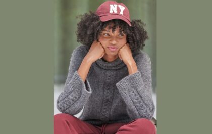 вязаный пуловер