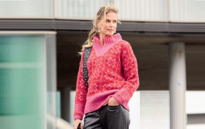 вязаный пуловер