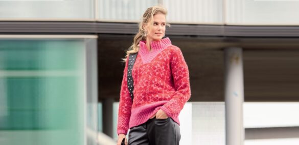 вязаный пуловер