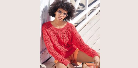 вязаный пуловер