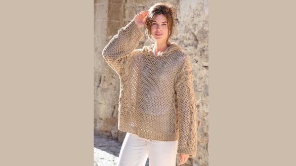 вязаный пуловер