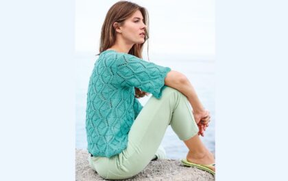 вязаный пуловер