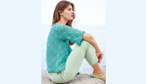 вязаный пуловер