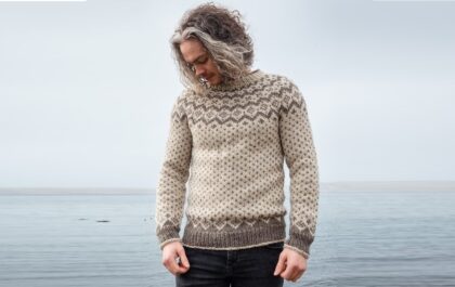 вязаный пуловер