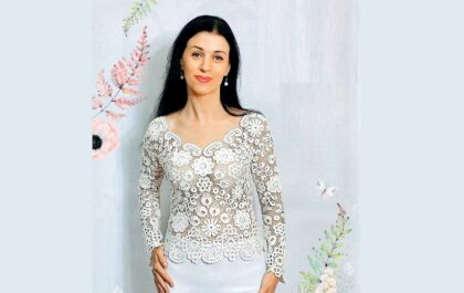 вязаная блузка